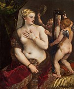 Titian, Venus with a Mirror, c. 1555
