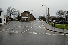 A modern view of the start of Victoria Street, Forfar. Former location of the Playfield where Guthrie was executed.