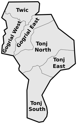 Counties in Warrap