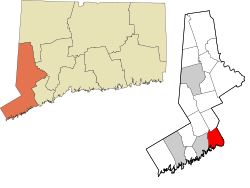 Westport's location within the Western Connecticut Planning Region and the state of Connecticut