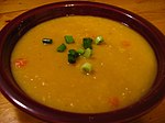 Yellow split pea soup