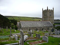 Zennor Church from the northeast