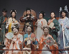 The Tang dynasty clothing, a form of Hanfu
