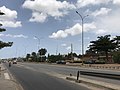 Main road of Abomey-Calavi