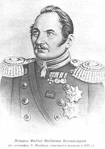 Fabian Gottlieb von Bellingshausen, admiral and explorer