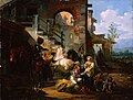 24. Giovanni Migliara, Paesaggio con cavalli, 1815-1818