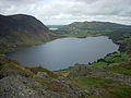 The western end of Crummock Water from Rannerdale Knotts