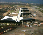 Luftansicht des Terminals T2