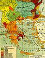 Balkans ethnic map (1897)