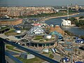 Übersicht über das Gelände der Expo 2008