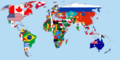 Image 118Flag map of the world from 2015 (from 2010s)