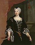 Portrait of Countess Palatine Dorothea Sophie of Neuburg (1670-1748) as a widow