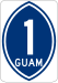 Guam route marker
