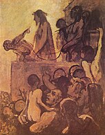Ecce Homo (c. 1850), grisaille on canvas, 160 x 127 cm., Museum Folkwang