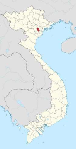 Location of Hưng Yên within Vietnam