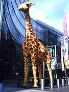 LEGO Giraffe at Sony Center