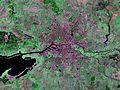 Satellitenaufnahme von Kaliningrad