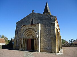 The church in Mars-sur-Allier