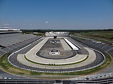 Photograph of the Martinsville Speedway in 2011