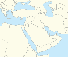 Battle of the Yarmuk is located in Middle East