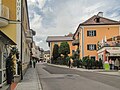 Mondsee, view to a street