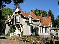 J. Mora Moss House in Mosswood Park, Oakland, California