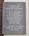 Gedenktafel für Karl Gröger und andere in Amsterdam