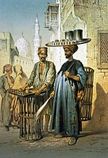 The Tea Seller from Souvenir of Cairo 1862