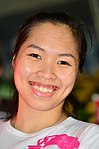 Die Badmintonspielerin Ratchanok Inthanon