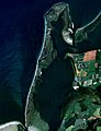 Satellite image of Hiddensee