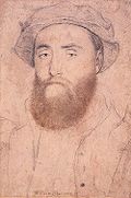 Sir William Sharington, by Hans Holbein the Younger