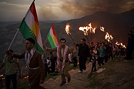 Newroz festival in Akre, Iraqi Kurdistan, 2018