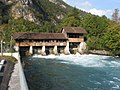 Das Wasserwehr in Interlaken