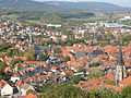 View over the old town of Wernigerode