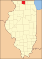 Winnebago County in 1837, reduced to its current borders by the creation of Stephenson and Boone Counties