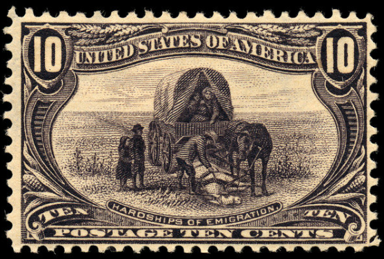 File:10c Hardships of emigration 1898 U.S. stamp.tiff