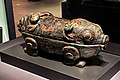 Lacquer box in shape of pigs, Chu kingdom, Warring States.