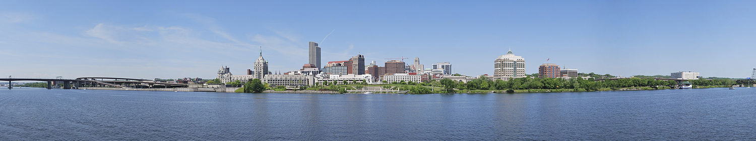 Albany, New York and the Hudson River