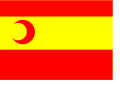 Type of maritime flag of the regency of Algiers.[56]