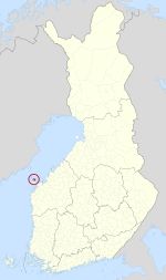 Location of Björköby in Finland