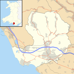 Sarn is located in Bridgend