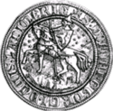 King Yuri II Boleslav's coin of the Kingdom of Galicia–Volhynia (14th century)