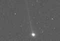 A MESSENGER image of Comet Encke at its closest approach to Mercury, 17/11/2013[27] (NASA/JHUAPL/Carnegie Institution of Washington)