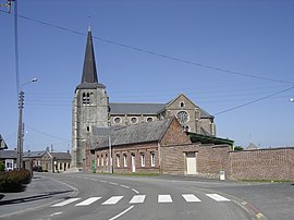 The church in Fontaine-au-Pire