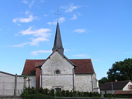The church in Gigny