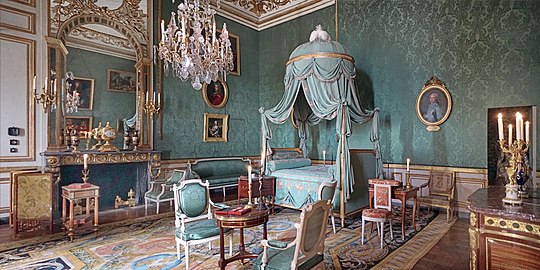 bed chamber of Madame de Ville-d'Avray
