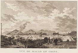 1787 French depiction of Macau.
