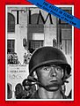 Image 3Time magazine (October 7, 1957), featuring Army paratroopers at Little Rock. (from History of Arkansas)