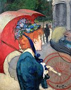 Woman with Umbrella, 1891