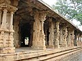 A view of the open mantapa in the Someshwara temple at Kolar